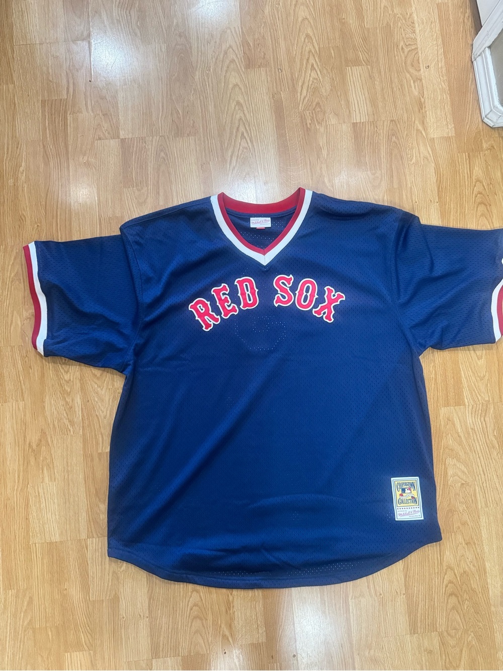 Boston Red Sox #9 Ted Williams 1990 Mitchell & Ness Jersey Sz XXXL Preowned